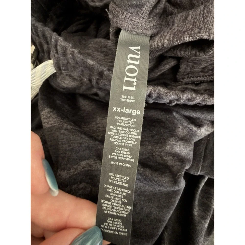 Vuori Performance Jogger Women's XXL Black Camo DreamKnit Drawstring Athleisure - Picture 6 of 6
